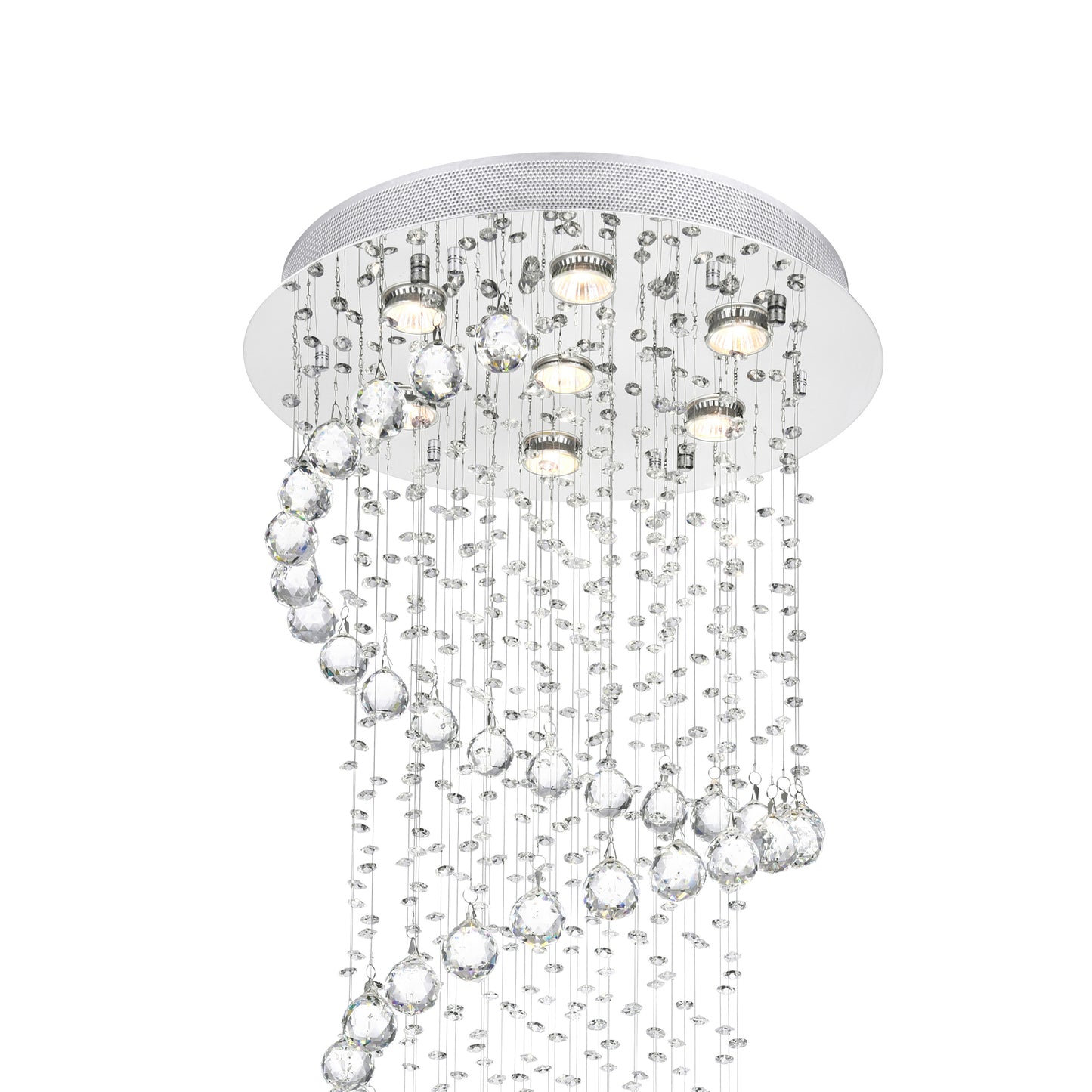 Spiral 7 Light Flush Mount
