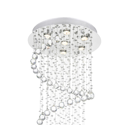 Spiral 7 Light Flush Mount