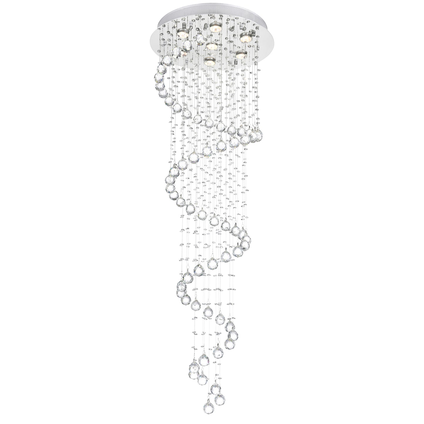 Spiral 7 Light Flush Mount