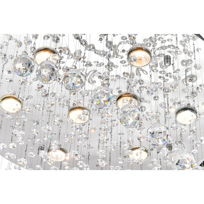 Spiral 8 Light Flush Mount