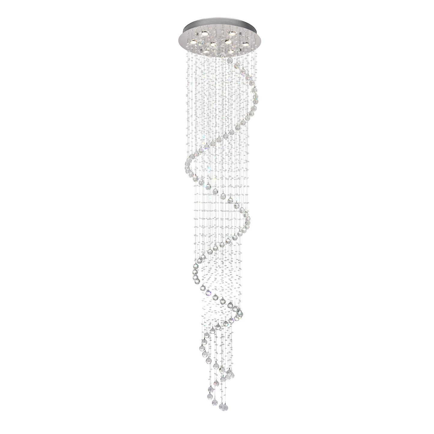 Spiral 8 Light Flush Mount
