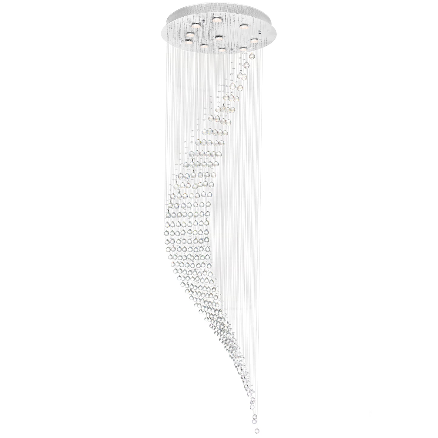Ribbon 10 Light Flush Mount