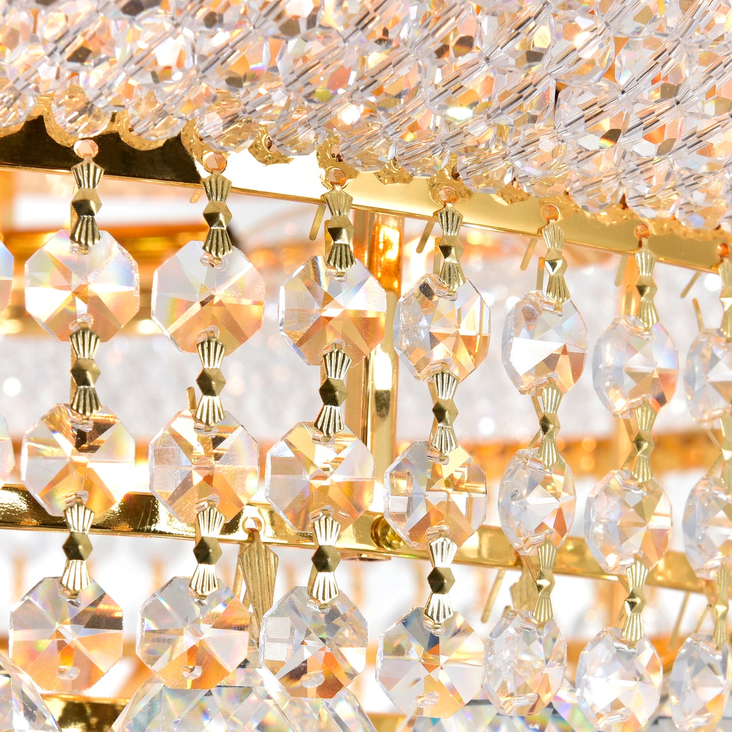 Plafonnier Empire à 5 lampes