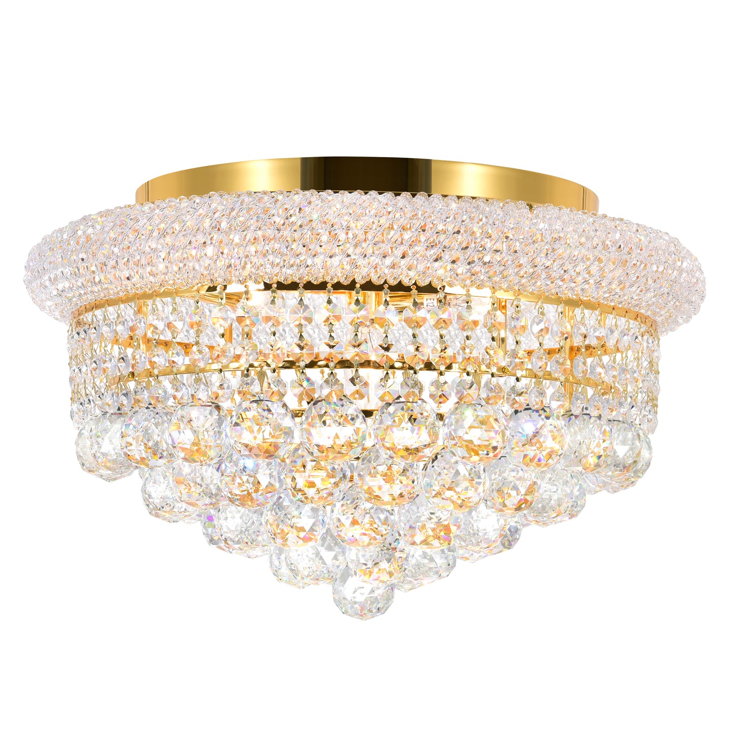 Plafonnier Empire à 5 lampes