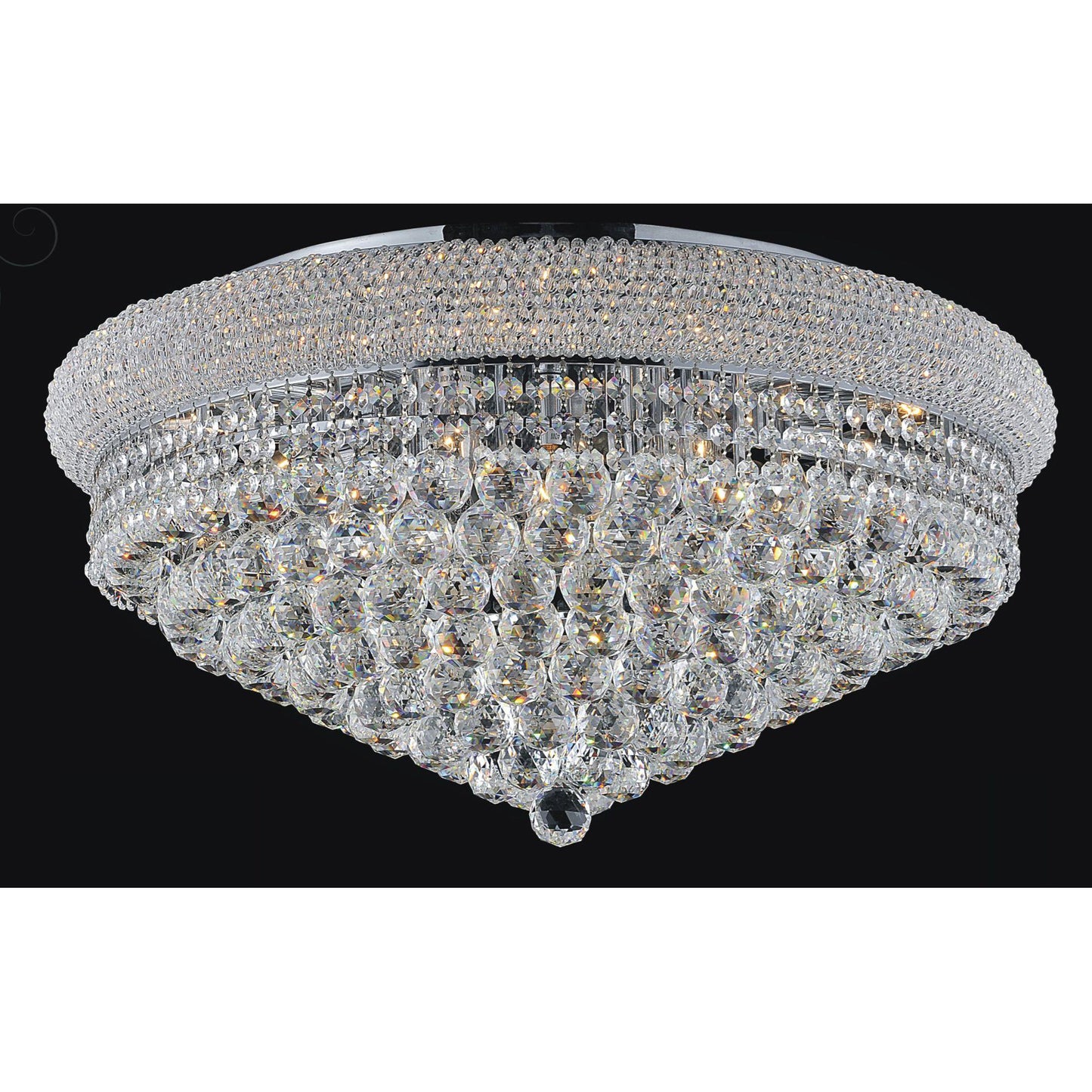 Plafonnier Empire à 20 lampes