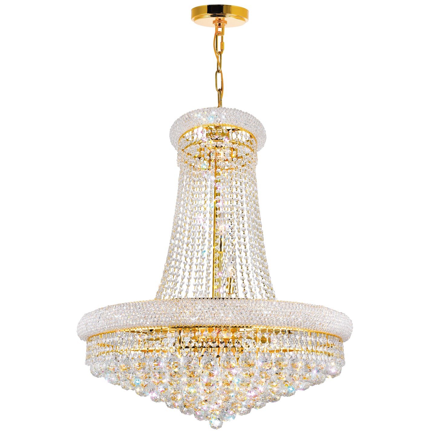 Empire 18 Light Down Chandelier
