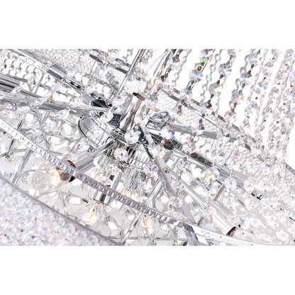 Empire 19 Light Down Chandelier