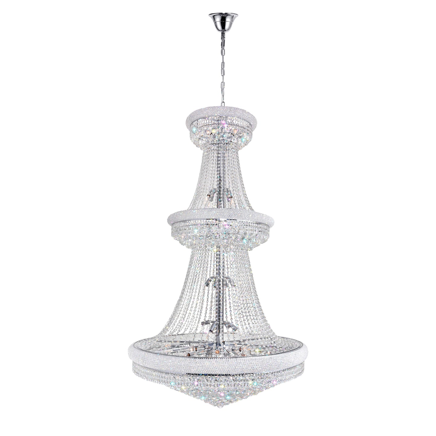 Empire 38 Light Down Chandelier