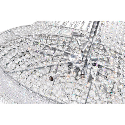 Empire 38 Light Down Chandelier