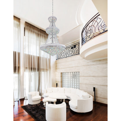 Empire 38 Light Down Chandelier