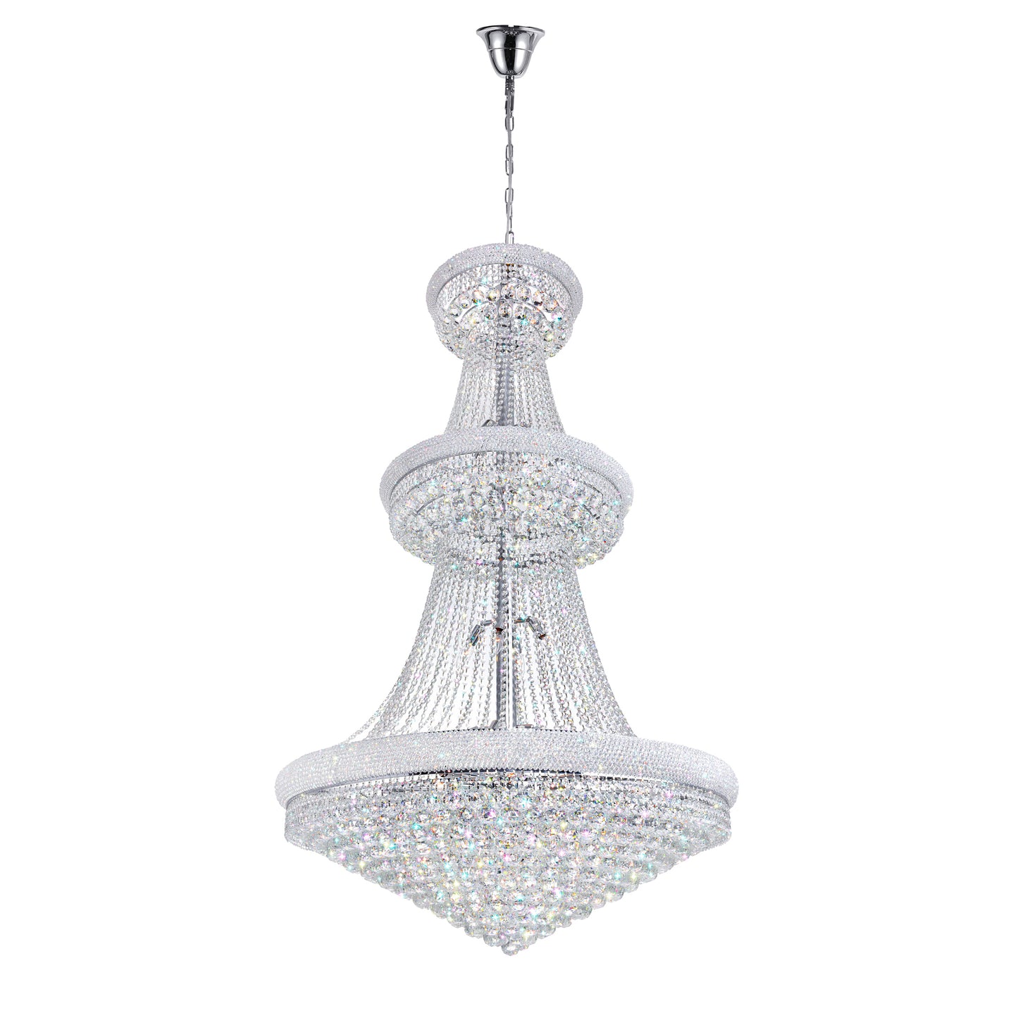 Empire 38 Light Down Chandelier