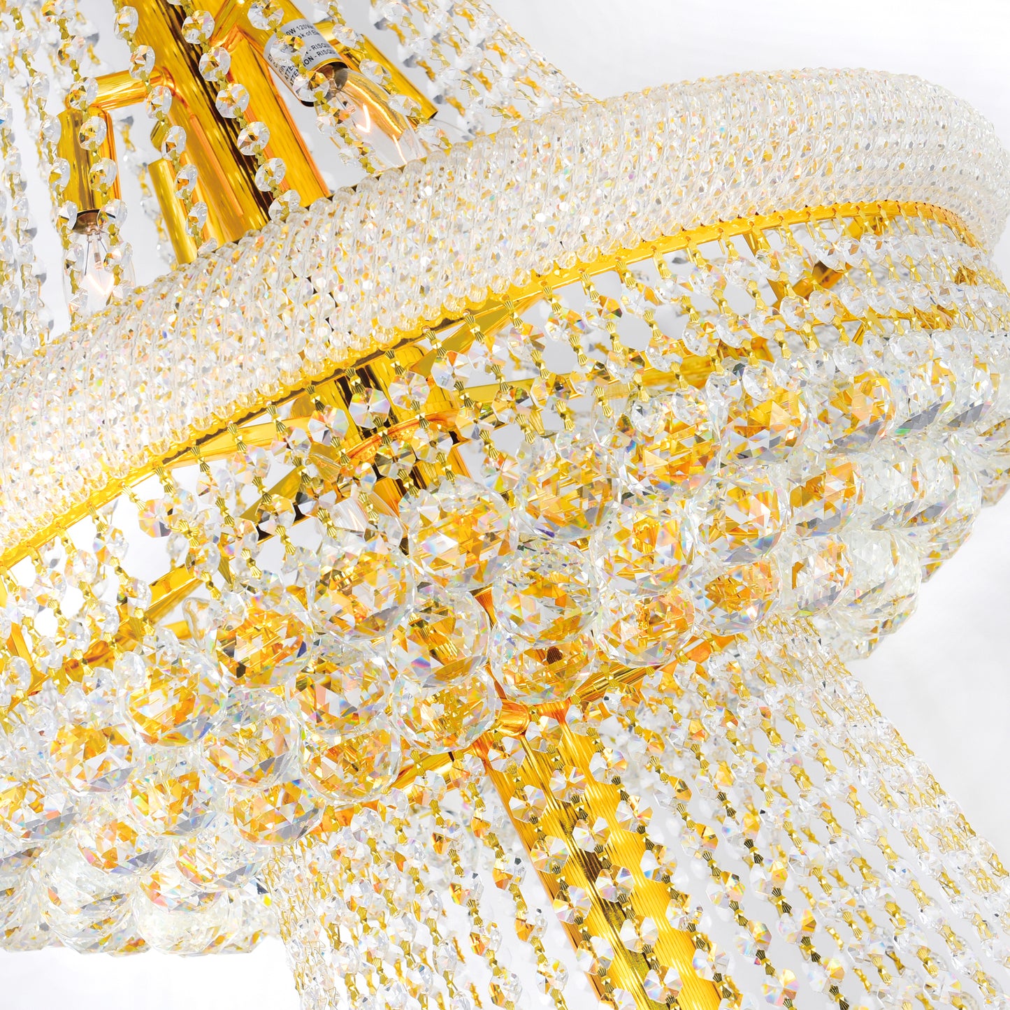 Empire 38 Light Down Chandelier