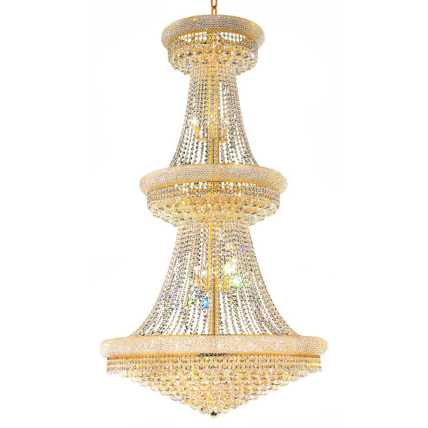 Empire 38 Light Down Chandelier