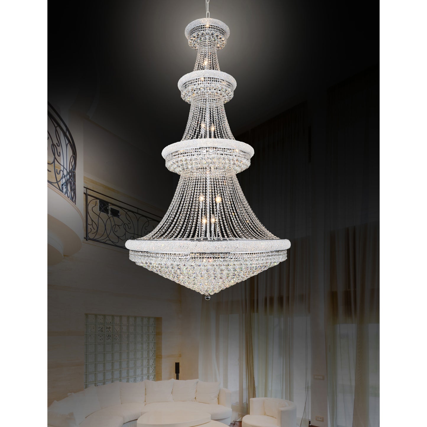 Chandeliers-CWI Lighting-8001P50C