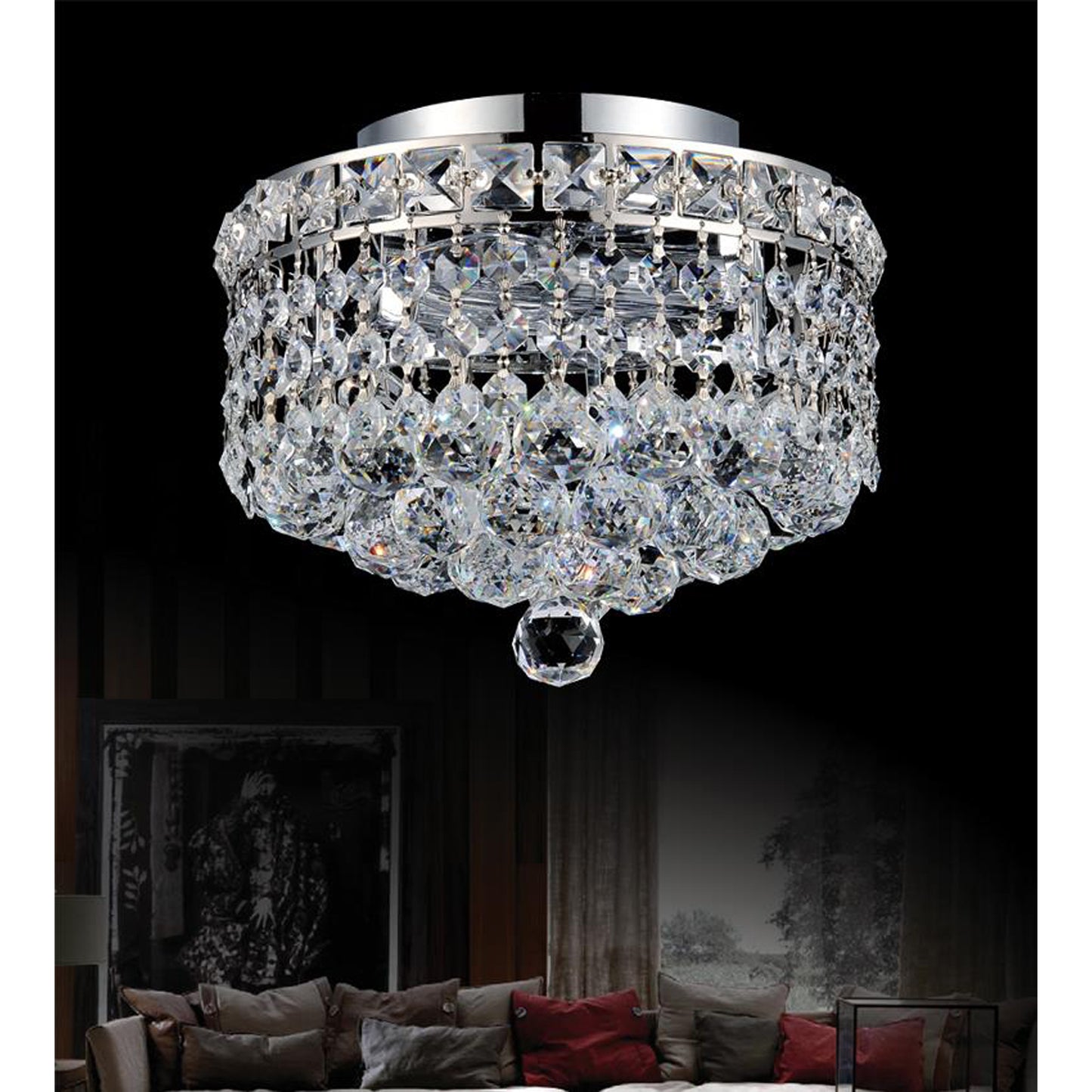 Luminous 2 Light Flush Mount