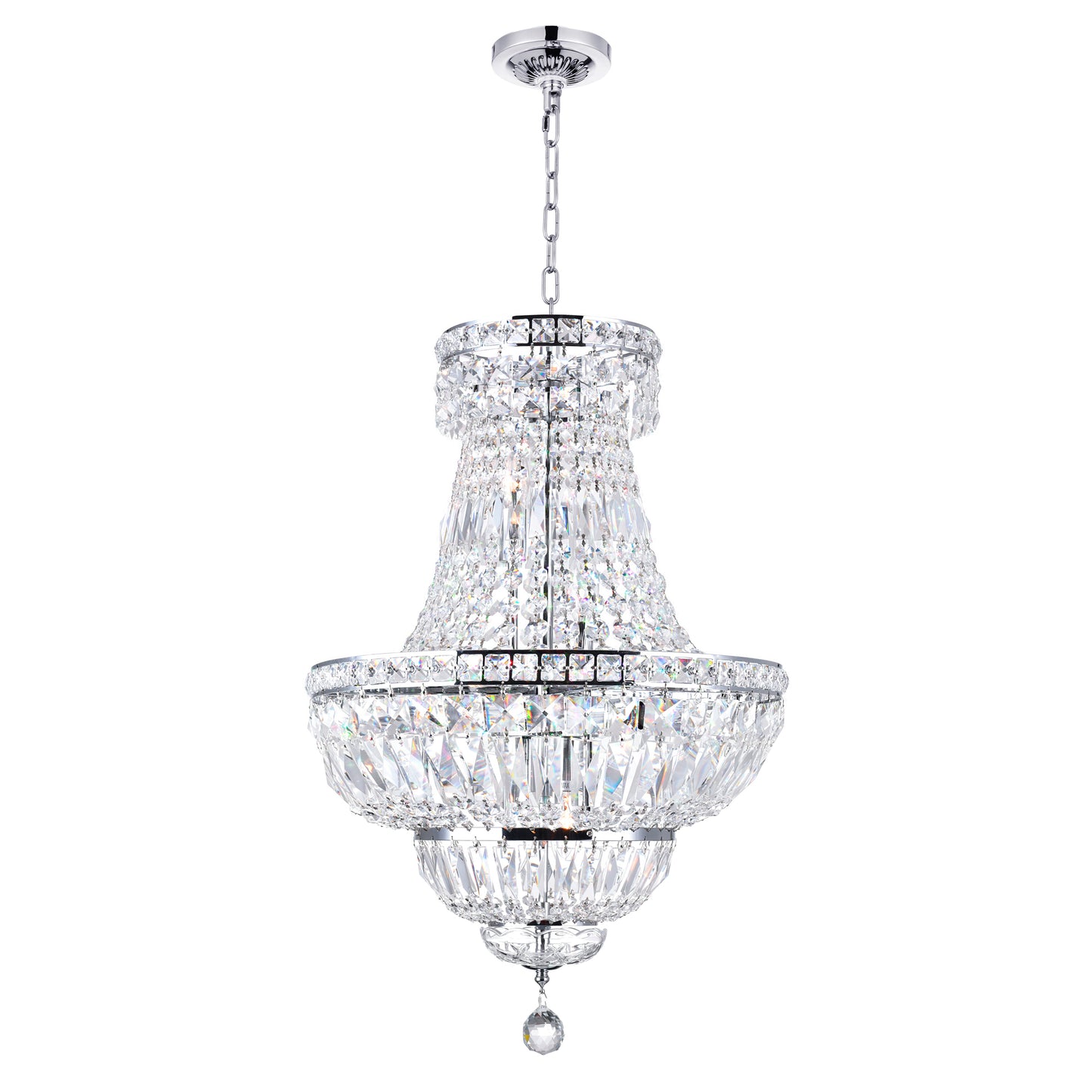 Stefania 8 Light Down Chandelier