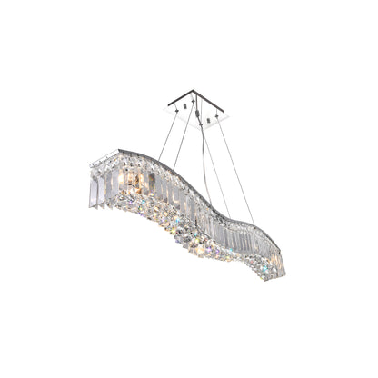 Glamorous 7 Light Down Chandelier
