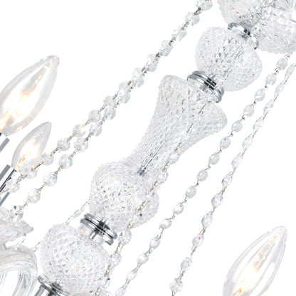 Princeton 6 Light Down Chandelier