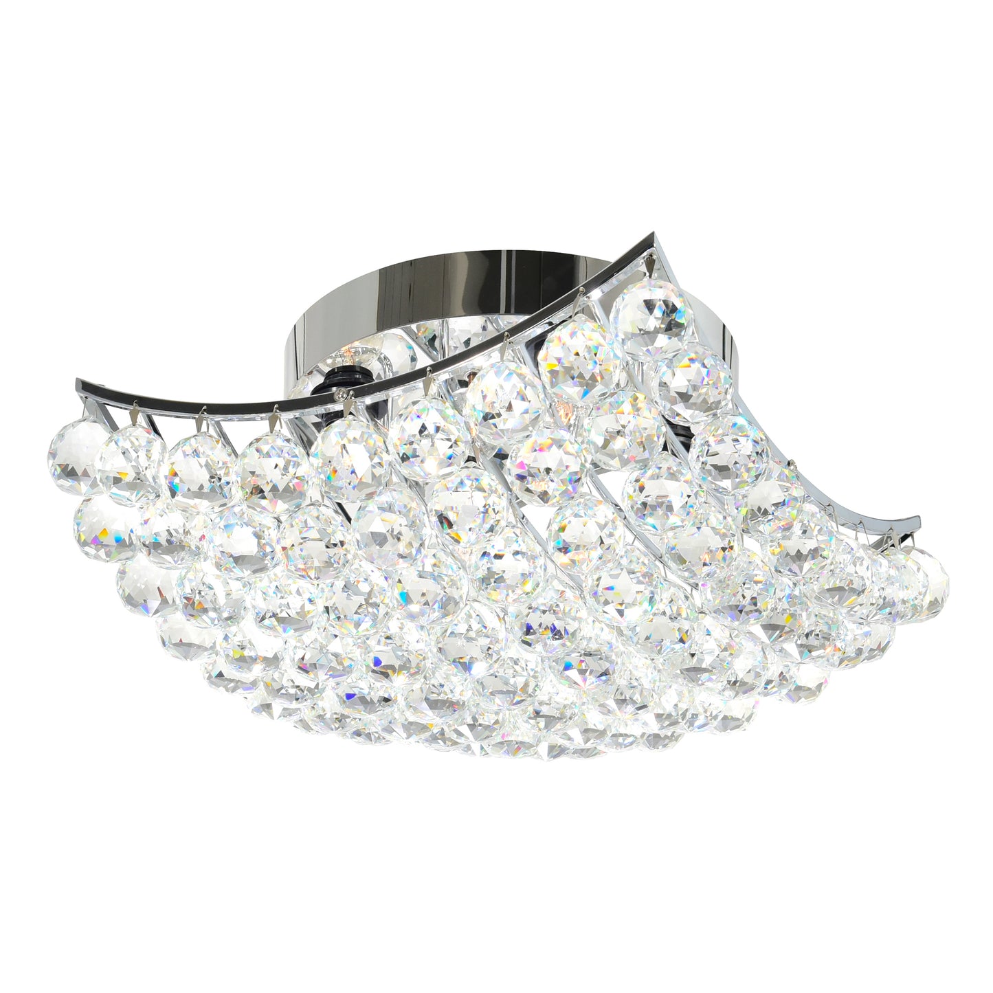 Queen 4 Light Flush Mount