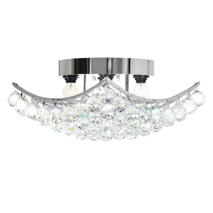 Queen 4 Light Flush Mount