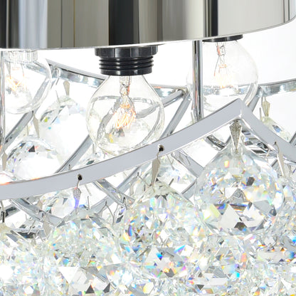 Queen 4 Light Flush Mount