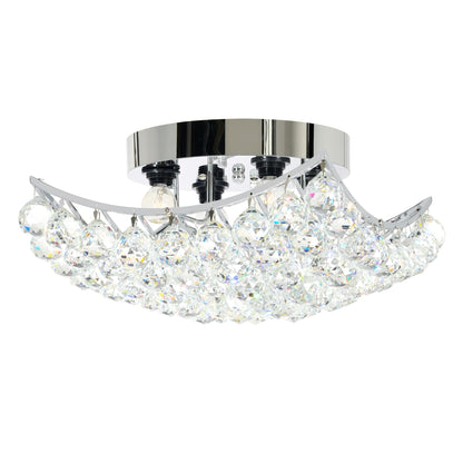 Queen 4 Light Flush Mount