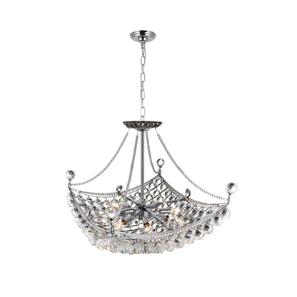 Jasmine 8 Light Down Chandelier