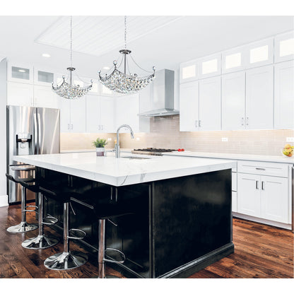 Jasmine 8 Light Down Chandelier