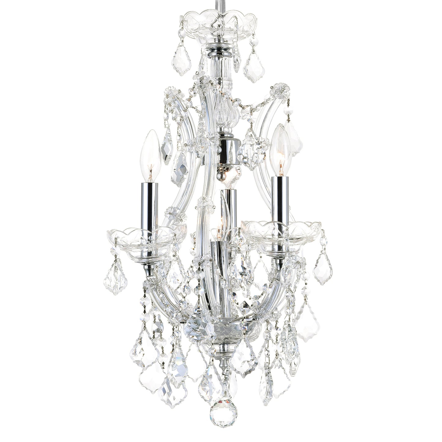 Maria Theresa 4 Light Up Mini Chandelier