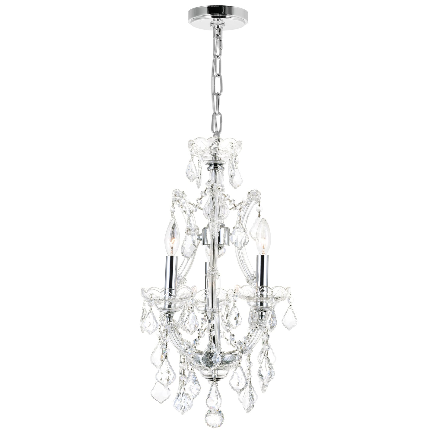 Maria Theresa 4 Light Up Mini Chandelier