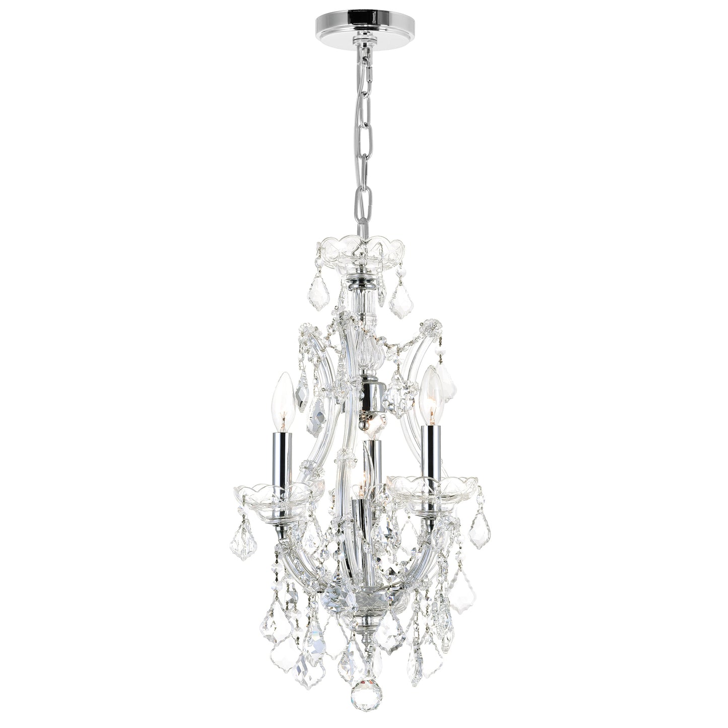 Maria Theresa 4 Light Up Mini Chandelier
