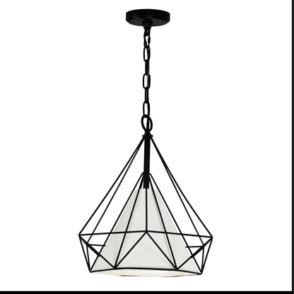 Diamond 1 Light Down Pendant