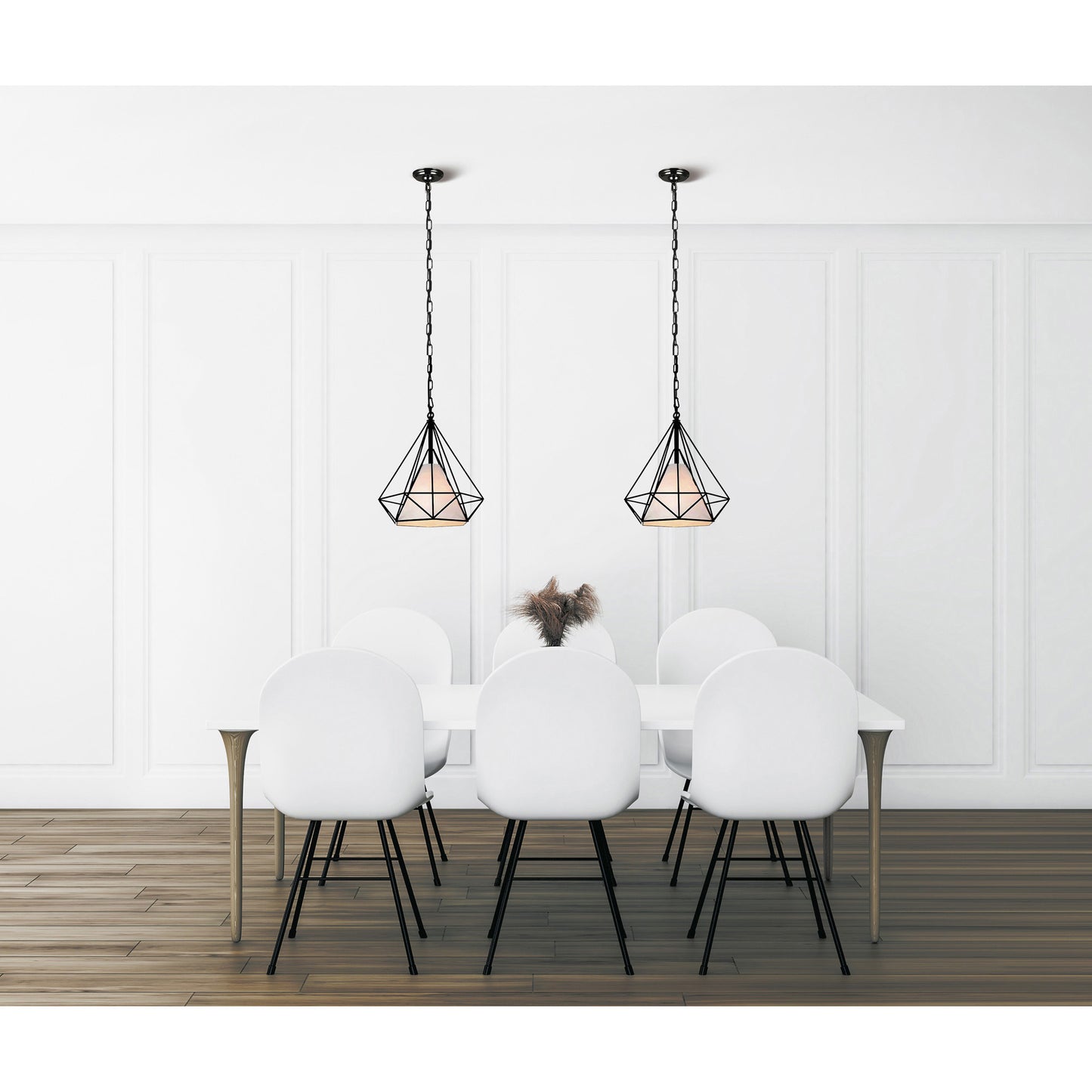 Diamond 1 Light Down Pendant
