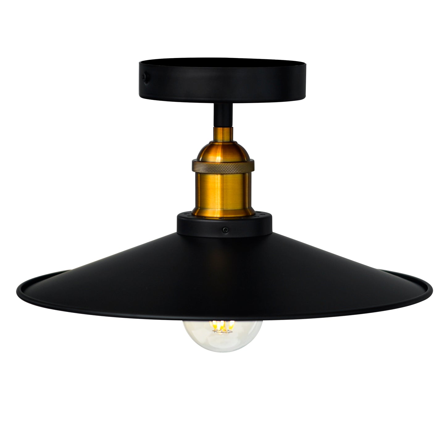 Brave 1 Light Flush Mount