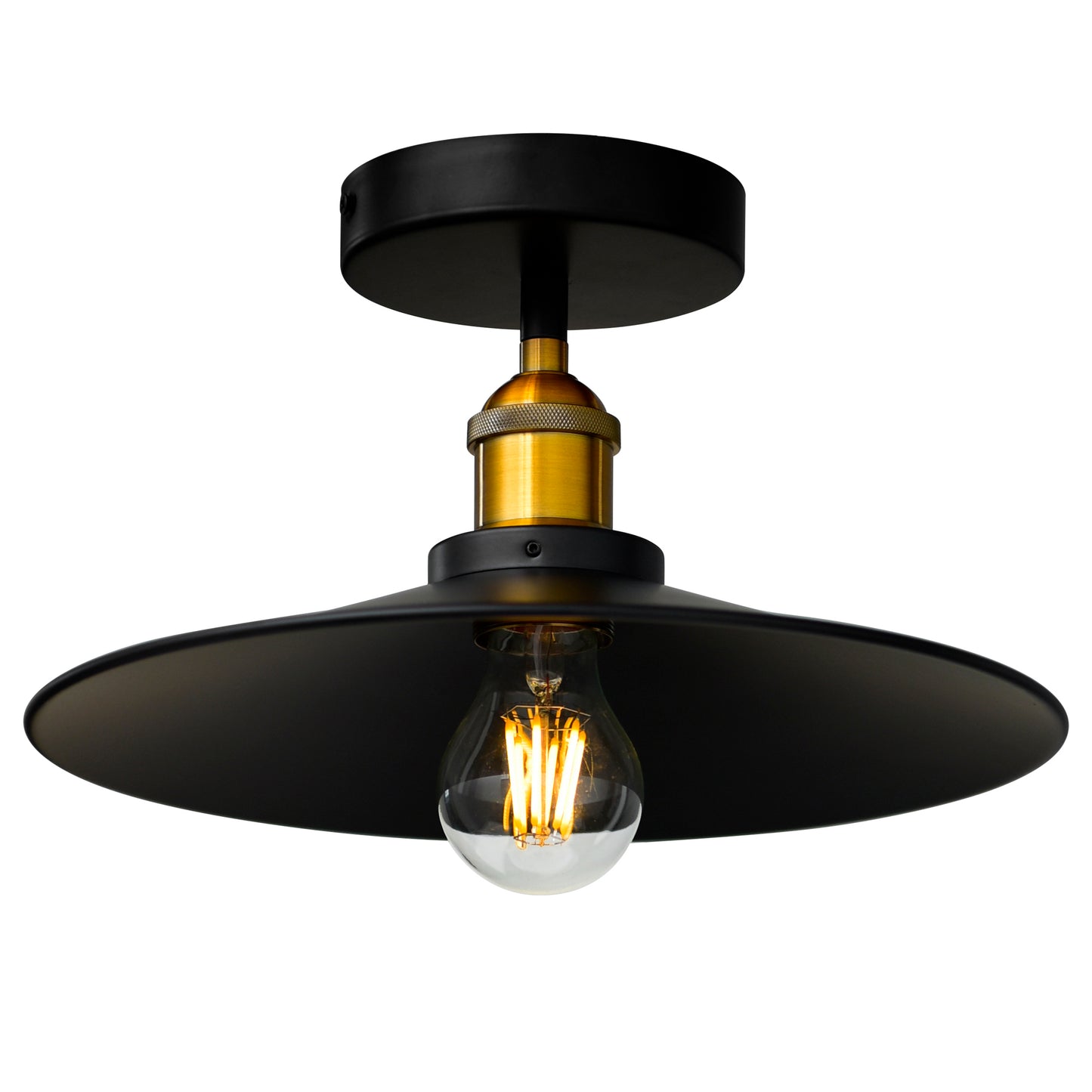 Brave 1 Light Flush Mount