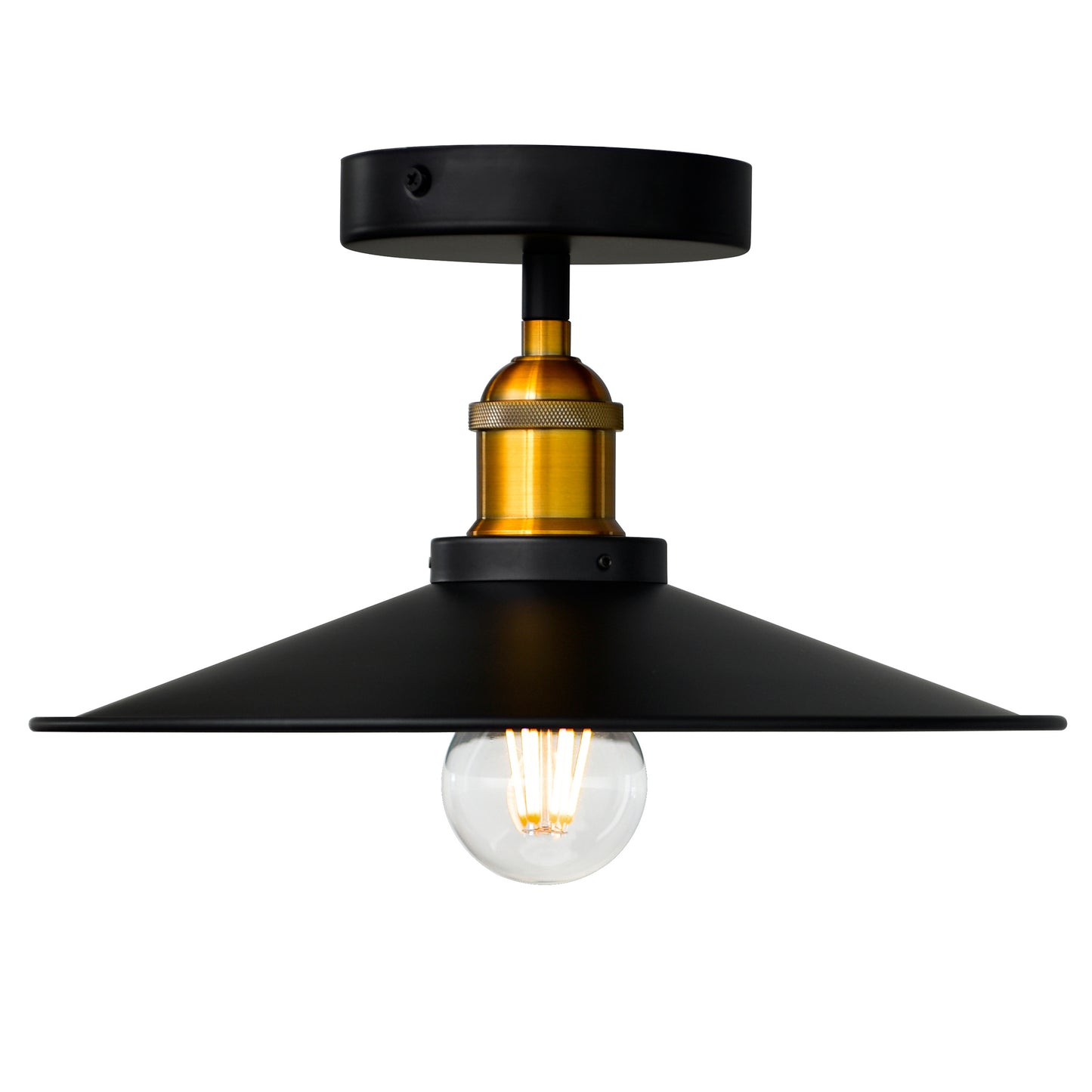Brave 1 Light Flush Mount