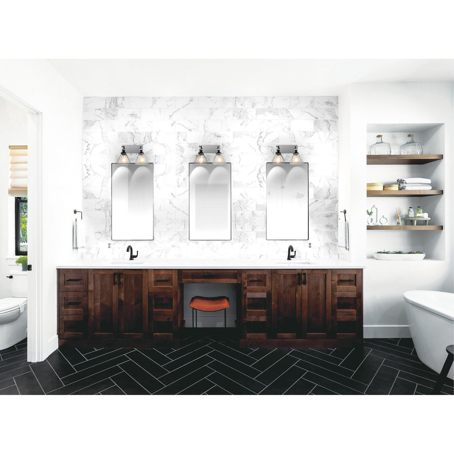 Eustis 2 Light Wall Sconce