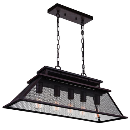 Savill 5 Light Island Chandelier