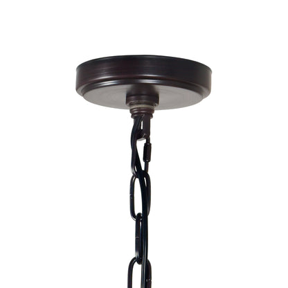 Desire 12 Light Drum Shade Chandelier