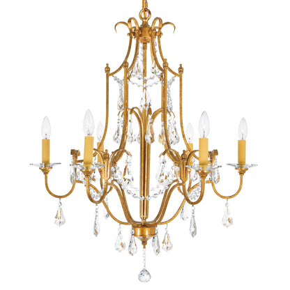 Electra 6 Light Up Chandelier