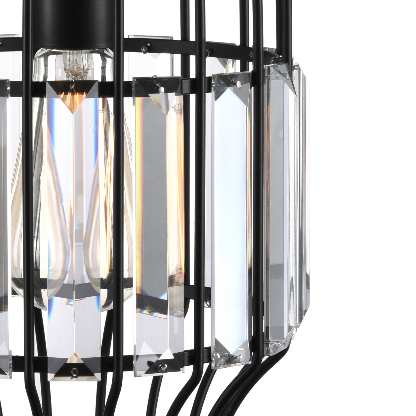 Alethia 1 Light Down Mini Pendant With Black Finish