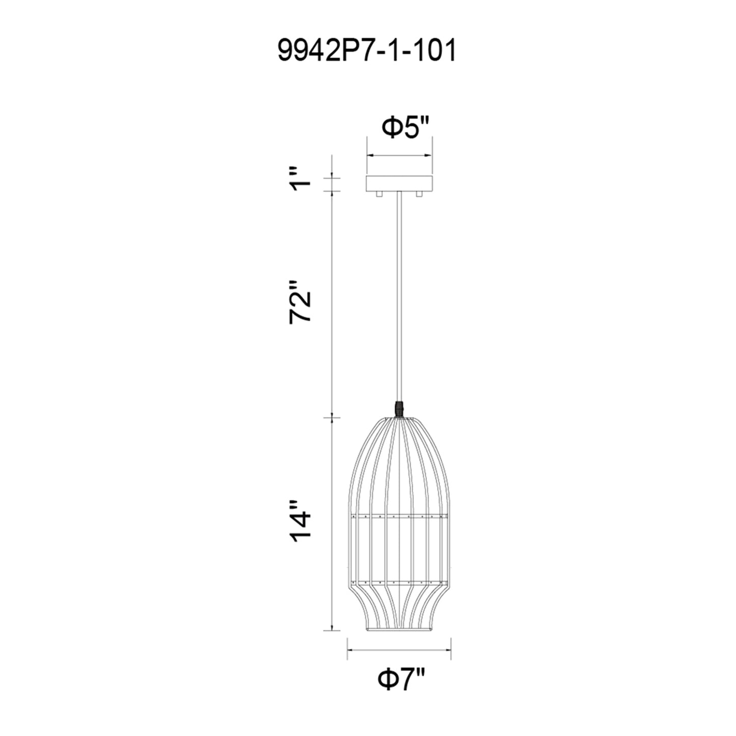 Alethia 1 Light Down Mini Pendant With Black Finish