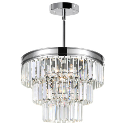 Weiss 5 Light Down Chandelier