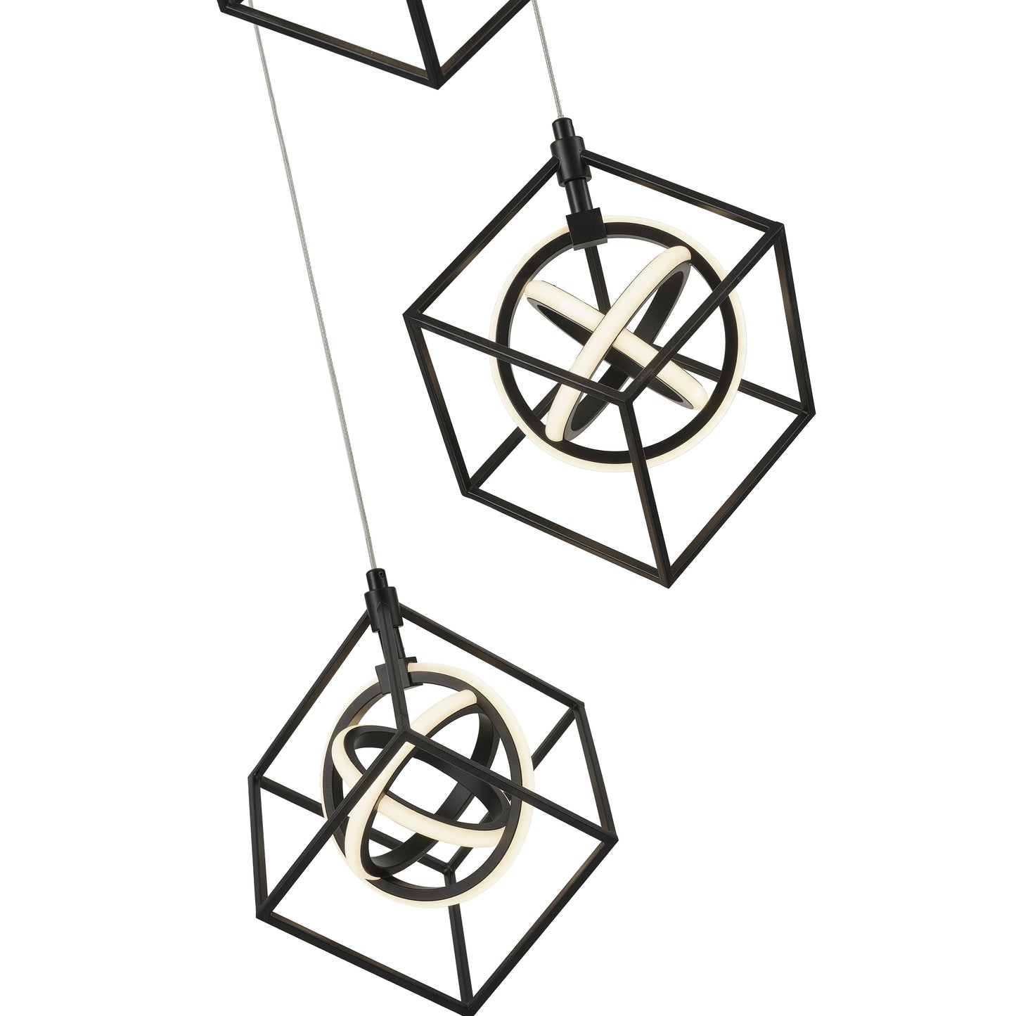 Tulip Collection Integrated LED 5-Light Pendant