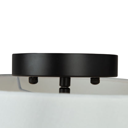 Plafonnier semi-encastré à 3 lampes Rhythm