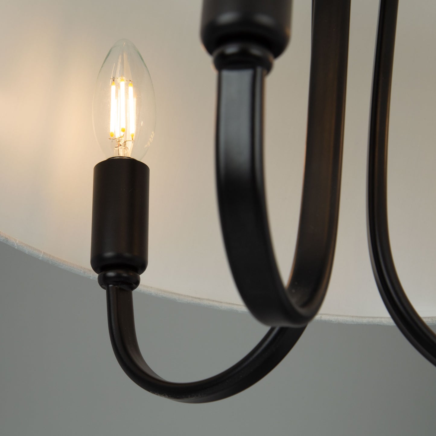 Plafonnier semi-encastré à 3 lampes Rhythm